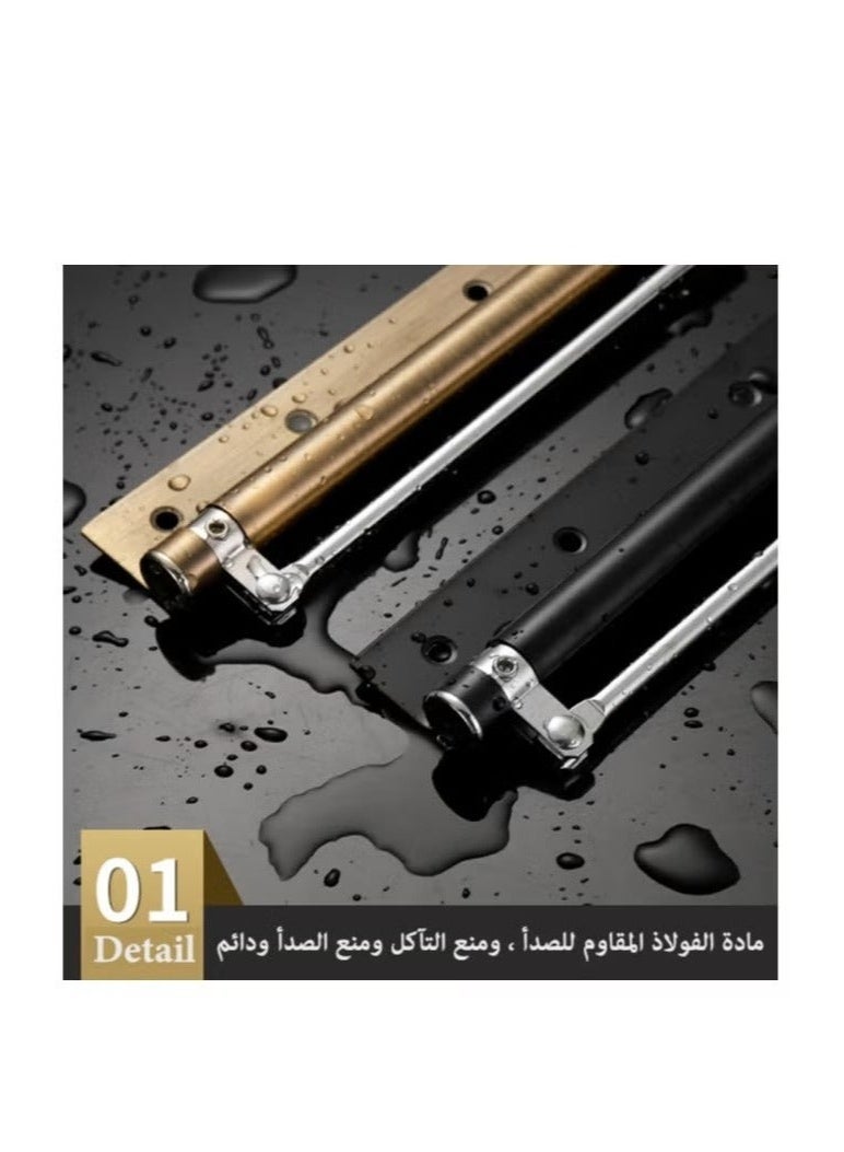 Automatic Door Closer, Safety Auto Door Closer with Adjustable Closing Speed, Smooth and Quiet Door Closer for Home Use - Image 3